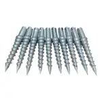SureSet™ Ground Screws – Galvanised Steel - With Bracket & Bolt Top